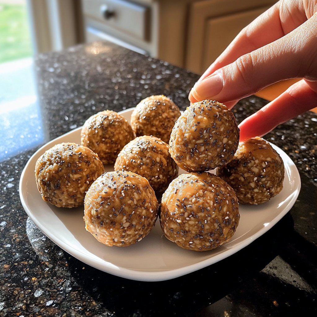 Protein Balls with Sunflower Butter