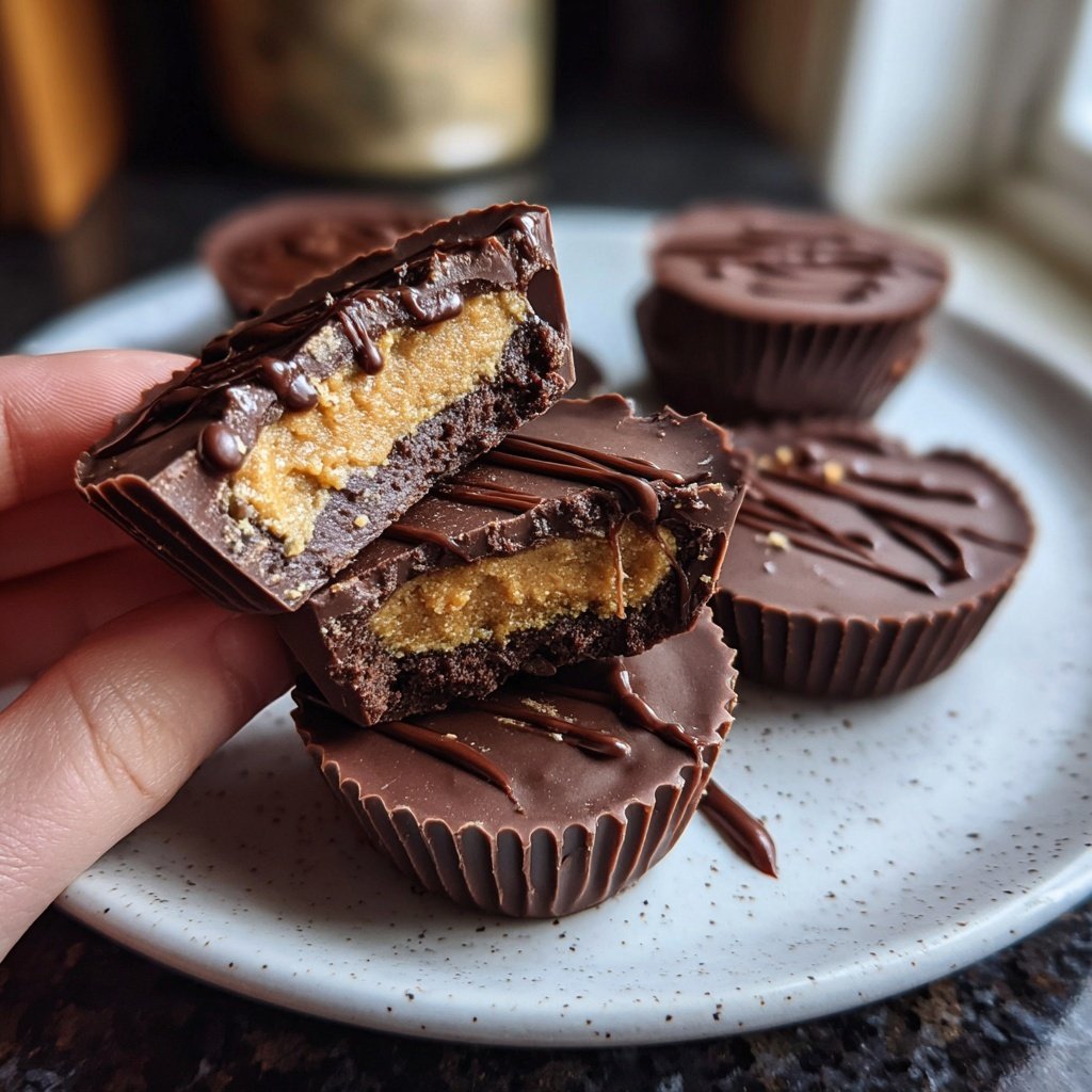 Chocolate Almond Butter Cups