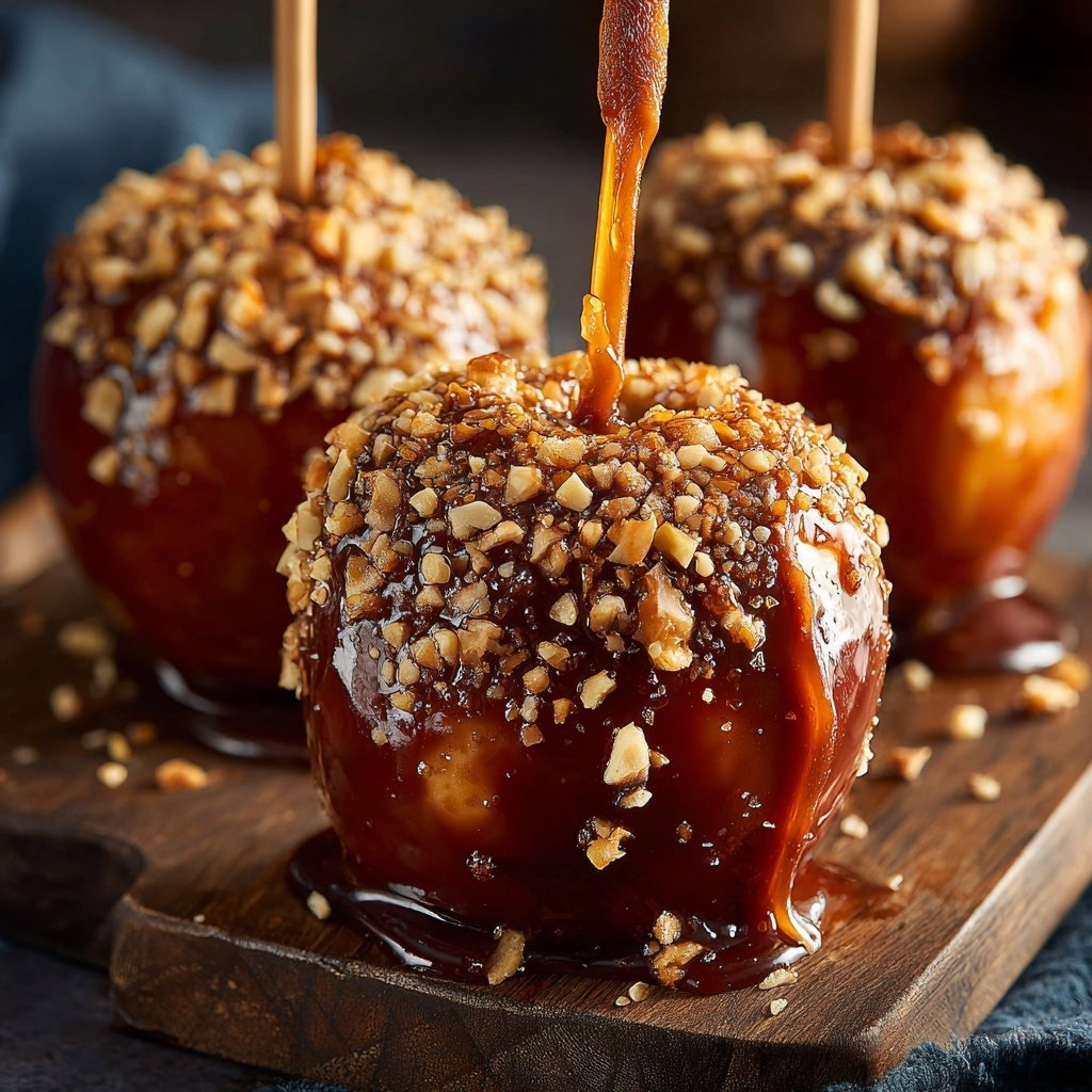 Homemade Caramel Candy Apples