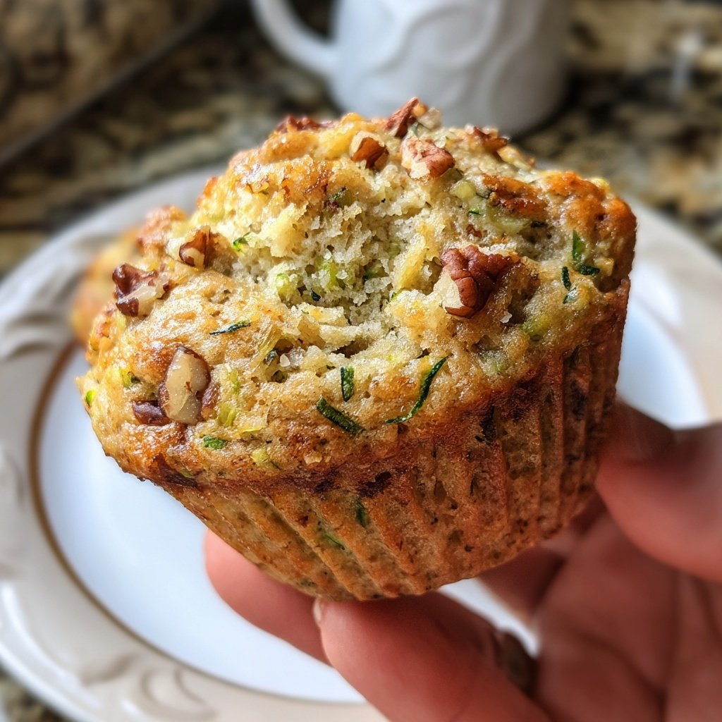 Zucchini Breakfast Muffins