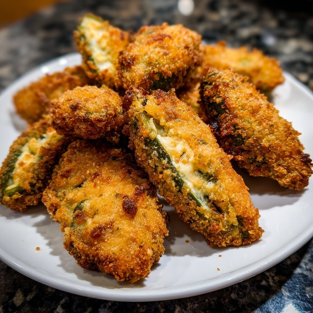 Jalapeno Poppers with Creamy Ranch Filling