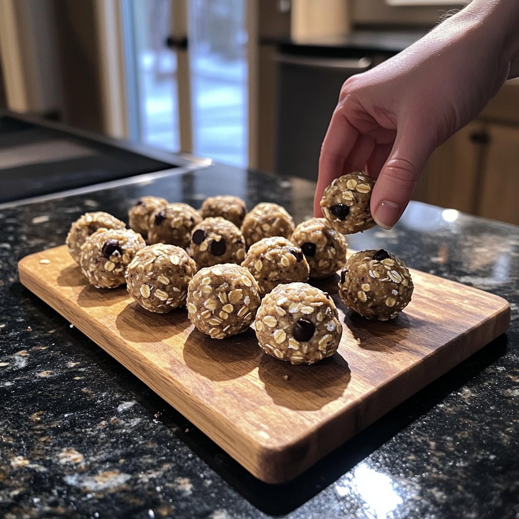 Protein Balls with Almond Milk