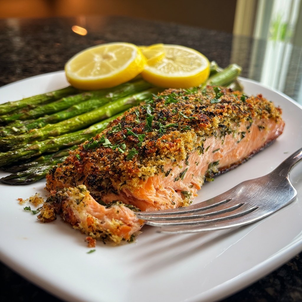Easy Baked Healthy Salmon Dinner