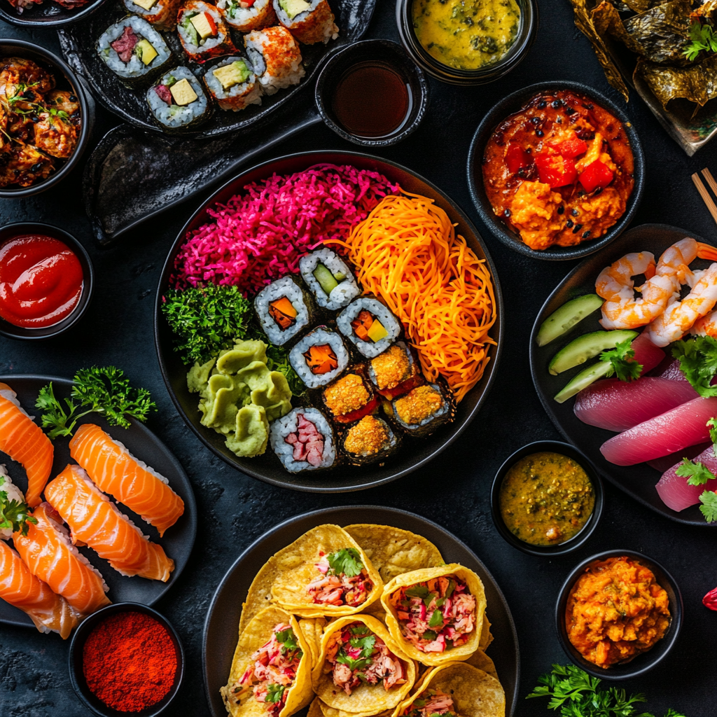 Traditional World Food Collection